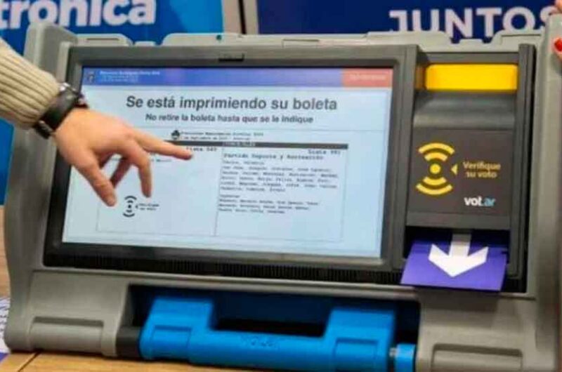 Ciudad: cómo votar con la boleta única electrónica