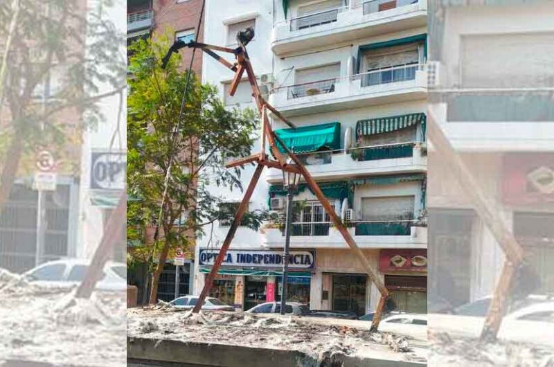 Constitución: quemaron la estatua de María Remedios del Valle