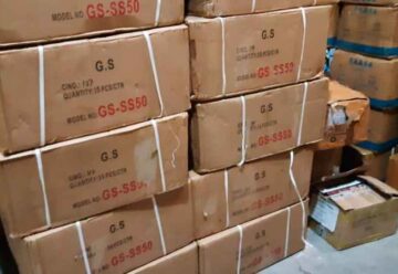 Incautan unos 8 mil termos de contrabando por valor 
