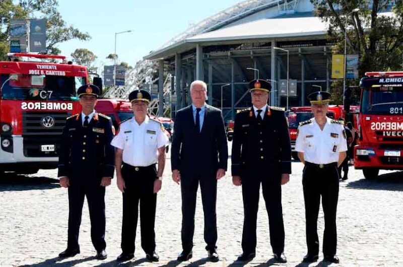 Bomberos de la Ciudad festejó su séptimo aniversario