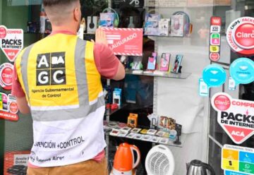 Clausuran local e incautan celulares robados en Constitución