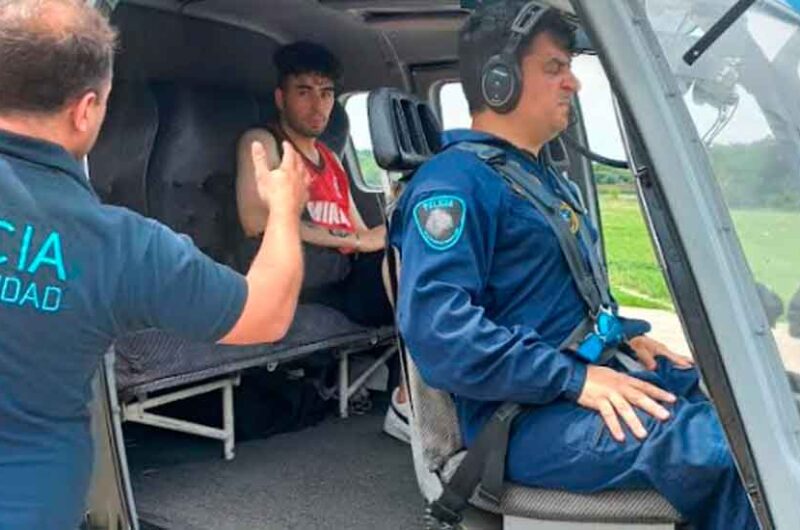 La Policía hallan a un joven perdido en la Reserva Ecológica