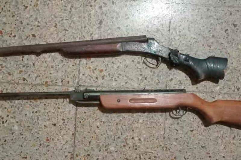 Cuatro detenidos por alquilar y vender armas de fuego