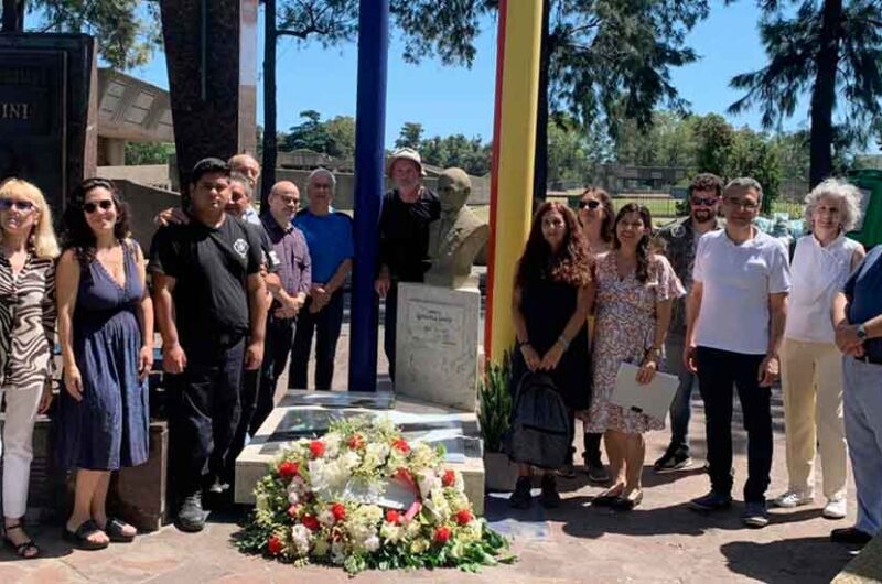 Acto conmemorativo al Maestro Benito Quinquela Martín