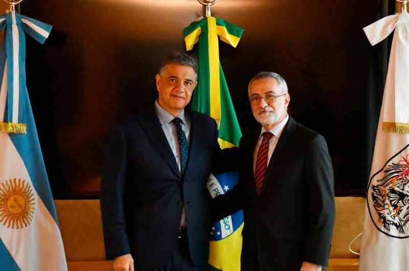 Jorge Macri se reunió con el Embajador de Brasil