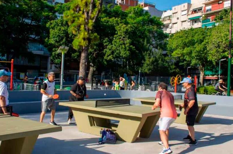 La Ciudad renovó la Plaza Martín Fierro La Ciudad renovó la Plaza Martín Fierro