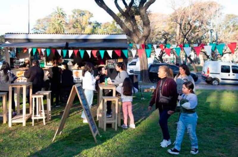 La feria de emprendedores de Barracas llega a Plaza Colombia