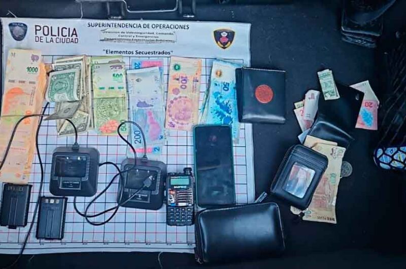 Dos ladrones con inhibidores fueron detenidos