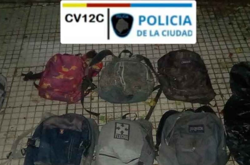 Caen dos ladrones que quisieron robar en una escuela