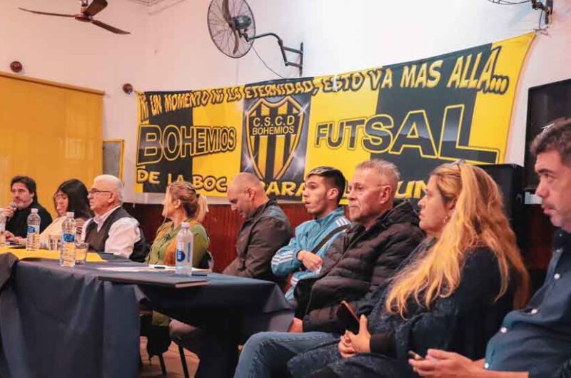 Comunas: Legisladores visitan a los clubes de barrio Comunas: Legisladores visitan a los clubes de barrio