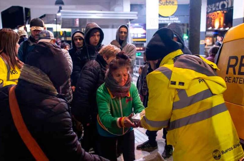 Operativo de la Red de Atención para personas en situación de calle Operativo de la Red de Atención para personas en situación de calle