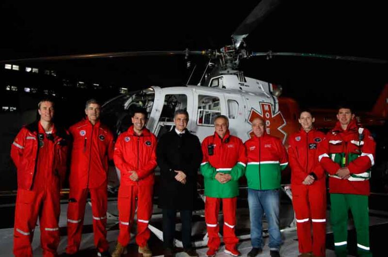 El SAME suma helicópteros nocturnos para emergencias El SAME suma helicópteros nocturnos para emergencias