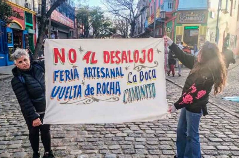 El Gobierno de la ciudad desalojó la feria de Vuelta de Rocha El Gobierno de la ciudad desalojó la feria de Vuelta de Rocha