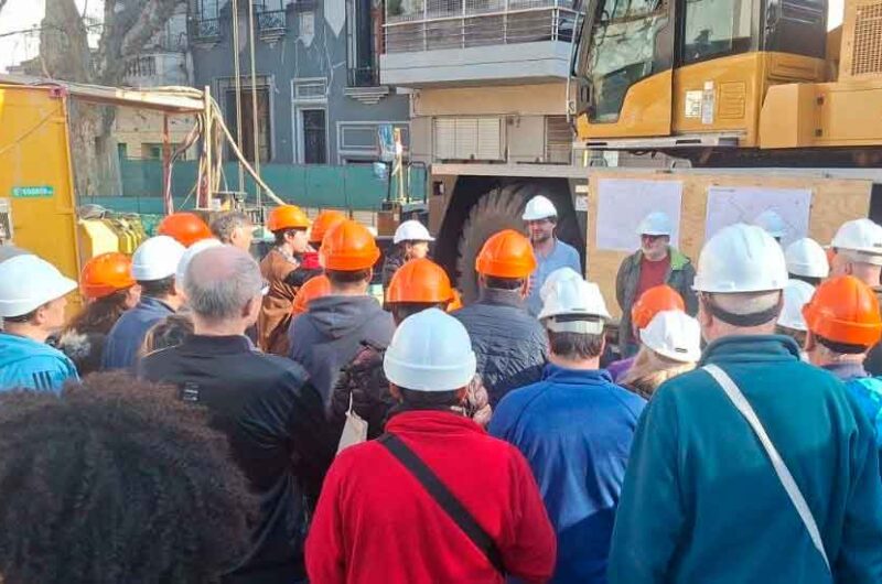 Comuna 11: Vecinos recorrieron los avances del plan hidráulico Comuna 11: Vecinos recorrieron los avances del plan hidráulico