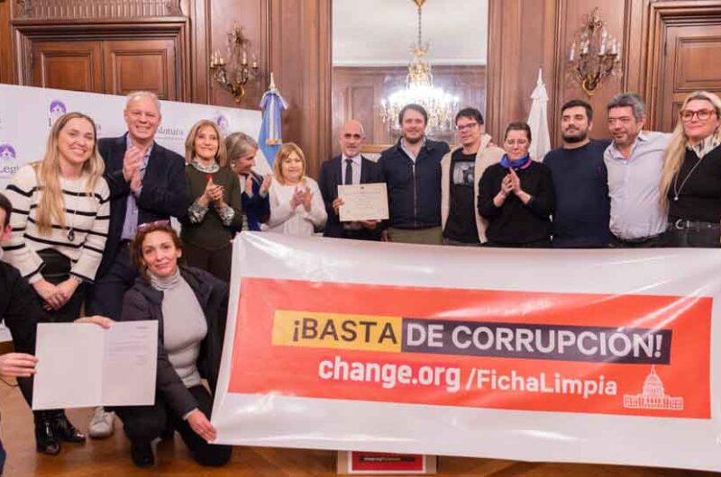 La Legislatura declaró de Interés la iniciativa Ficha Limpia La Legislatura declaró de Interés la iniciativa Ficha Limpia