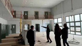 Inspección a la obra del Centro Penitenciario Federal VII