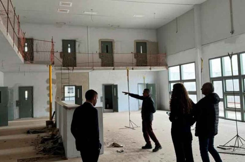 Inspección a la obra del Centro Penitenciario Federal VII Inspección a la obra del Centro Penitenciario Federal VII