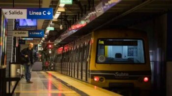 Paro en la Línea C de subtes porque agredieron a un empleado