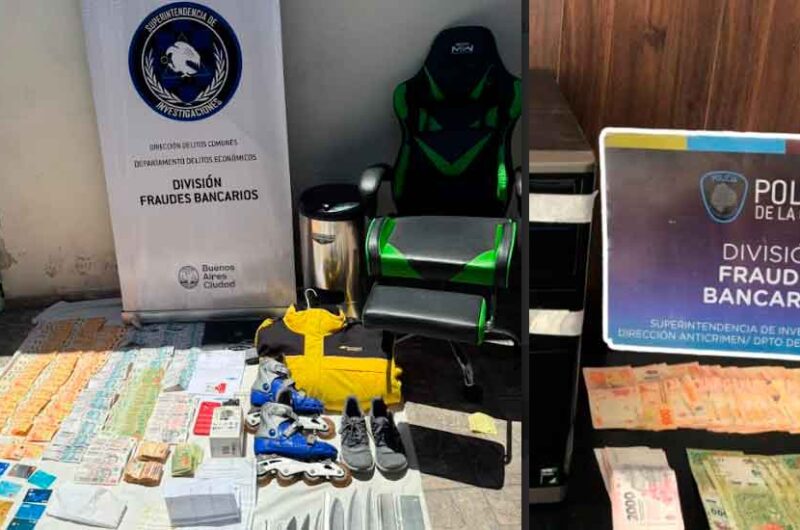 Operativo: 10 detenidos por fraudes bancarios Operativo: 10 detenidos por fraudes bancarios