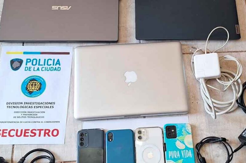 Ciberdelito: 11 detenidos en la Ciudad y cuatro provincias Ciberdelito: 11 detenidos en la Ciudad y cuatro provincias