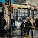 Constitución: Se incendio un colectivo de la línea 97