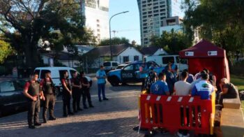 Operativo de la Policía de la Ciudad: Argentina-Brasil