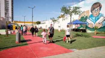 El barrio Villa Santa Rita ya tiene su primera plaza