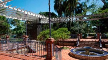 La Ciudad avanza en la restauración del Patio Andaluz