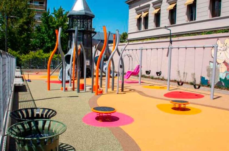 El Patio John Malcolm fue renovado integralmente El Patio John Malcolm fue renovado integralmente