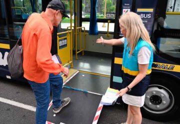 Empezó a funcionar la primera línea de buses eléctricos de la Ciudad