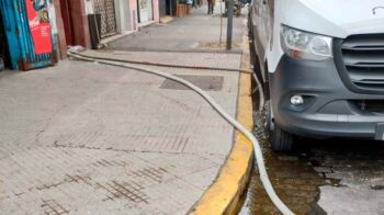 Relevamiento en Liniers por inundaciones en viviendas y comercios