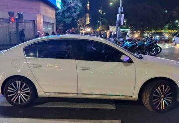 Atropelló a una agente de tránsito en el Microcentro y fue detenido