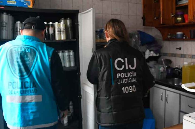 La Policía de la Ciudad detuvo a “Los Alisadores”