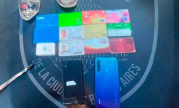 Estafa: Tenía un posnet y varias tarjetas ajenas