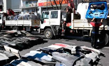 Secuestró de 1.500 autopartes en un taller de chapa y pintura