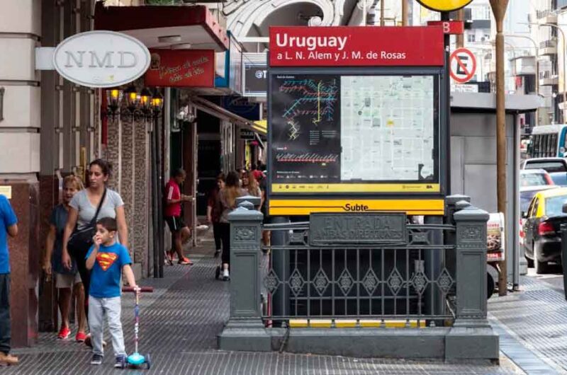 Cierra la estación Uruguay por obras de renovación integral Cierra la estación Uruguay por obras de renovación integral