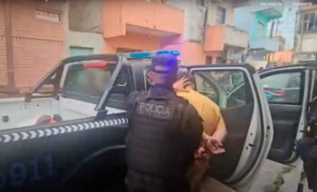 Detienen a tres hombres armados y recuperan un auto robado en Lugano