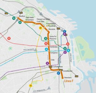 La Ciudad lanzó la licitación para construir la línea F