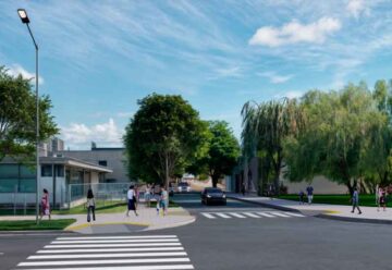 Continuidad de la calle Besares para mejorar la conexión en Saavedra