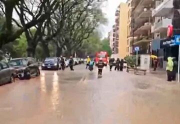 Se rompió un caño maestro y está inundando en La Pampa y Ramsay