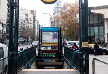 Subte: el lunes cierra la estación Río de Janeiro por obras