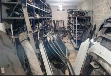 Secuestran cientos de autopartes y detuvo a cuatro ladrones
