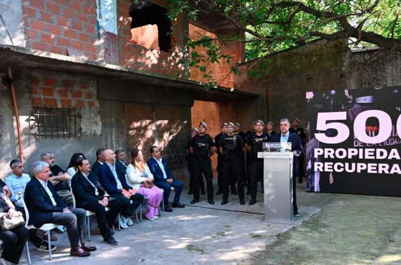 La Ciudad recuperó 500 propiedades usurpadas La Ciudad recuperó 500 propiedades usurpadas