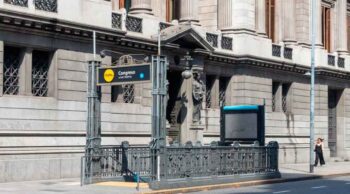 Este lunes cierra la estación Congreso por obras de renovación