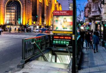 El lunes reabre la estación Carlos Gardel tras las obras de renovación integral