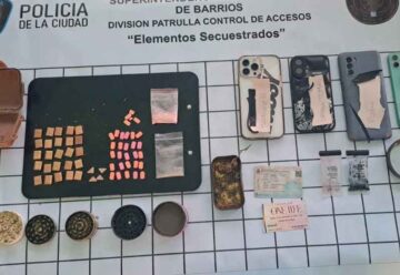 La Policía detuvo a cuatro personas con más de 60 dosis de drogas sintéticas
