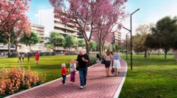 Villa Urquiza: Nuevo parque y mejoras en Plaza Serbia