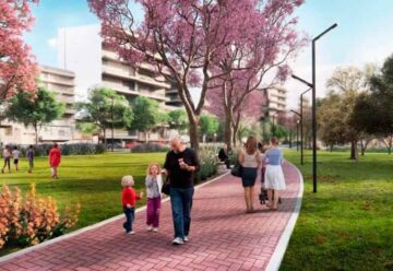 Villa Urquiza: Nuevo parque y mejoras en Plaza Serbia