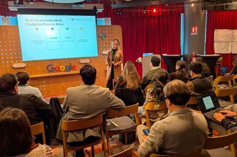 La Ciudad expuso su modelo de Inteligencia Artificial educativa