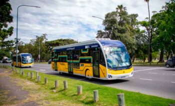 El nuevo TramBus unirá Nueva Pompeya y Aeroparque